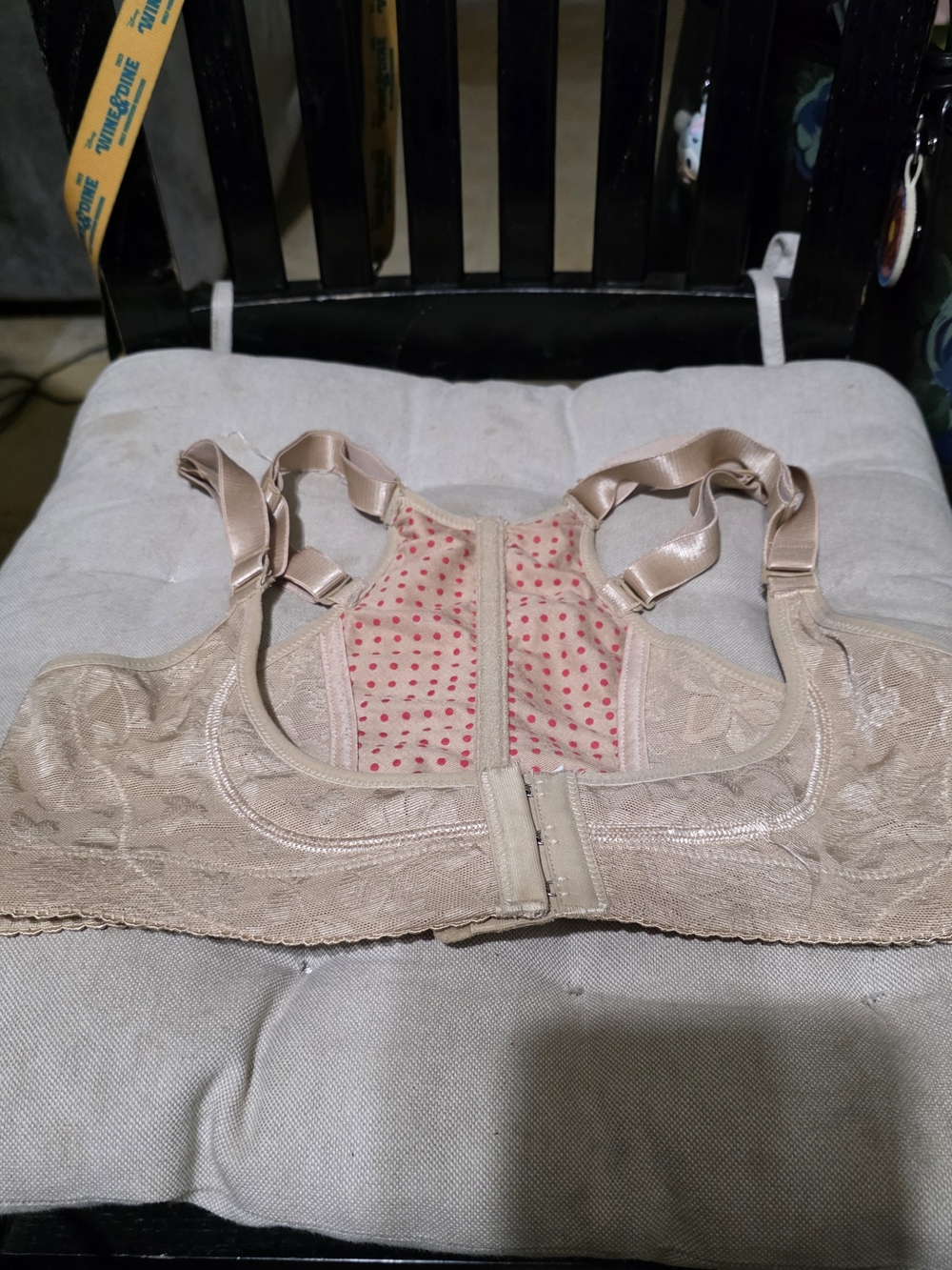 Shapechangers Bra Nude Posture Corrector Lace Suppor S/M